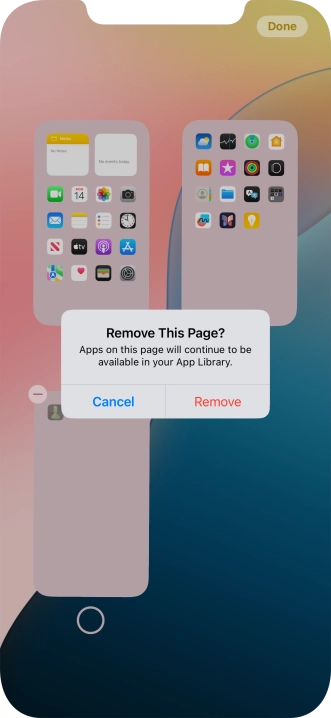 Press Remove. Press Remove.