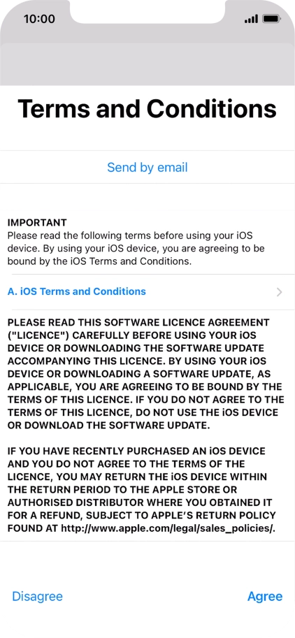Press Agree. Press Agree.