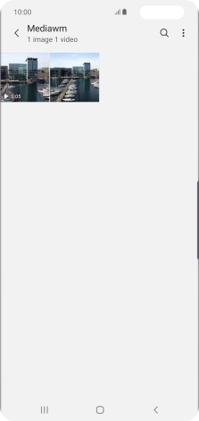 Press and hold any picture or video clip.