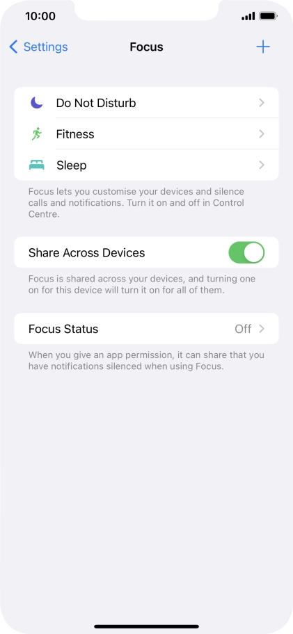 Press Do Not Disturb. Press Do Not Disturb.