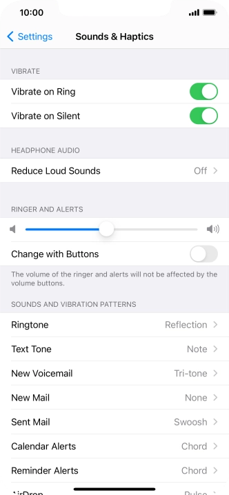 Press Ringtone.