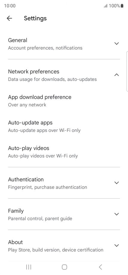 Press Auto-update apps.