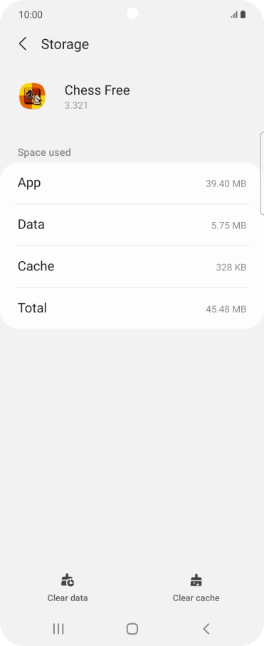 Press Clear cache. Press Clear cache.