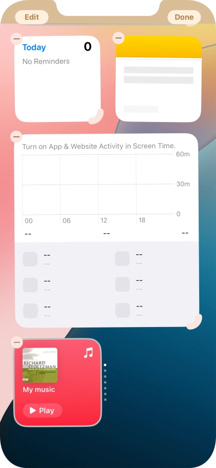 Press Done. Press Done.