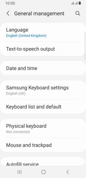 Press Date and time.