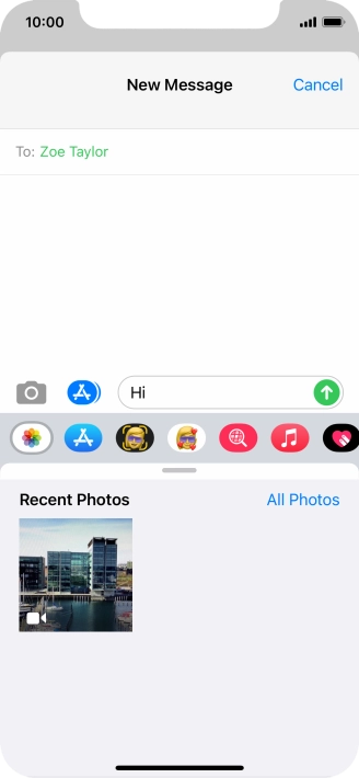 Press All Photos and go to the required folder.
