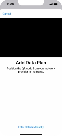 Place the QR code you've received inside the phone camera frame to scan the code. Place the QR code you've received inside the phone camera frame to scan the code.