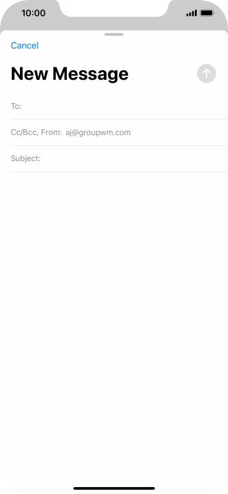 Press the field next to 