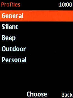 Select Silent.