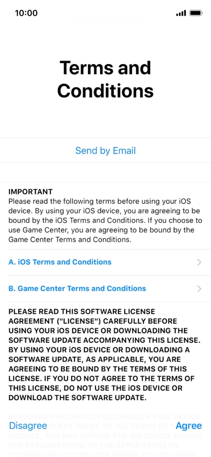 Press Agree. Press Agree.