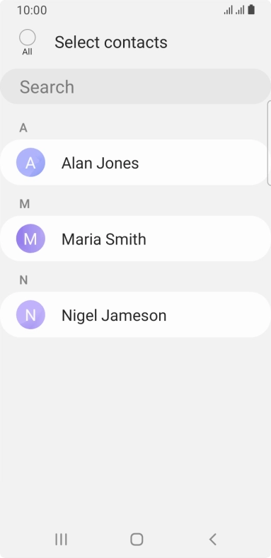 Press the field above Press the field above