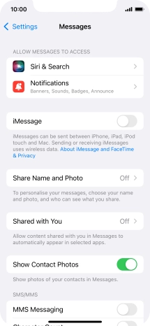 Press the indicator next to Press the indicator next to