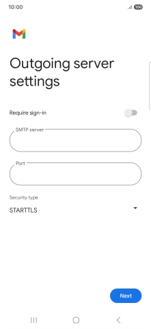 Press the field below 