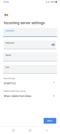 Press the field below 