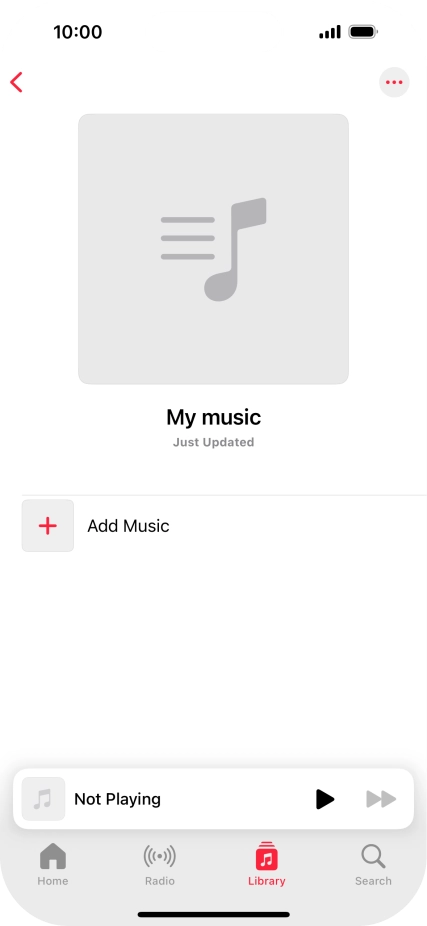Press Add Music.