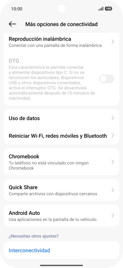 Pulsa Reiniciar Wi-Fi, redes móviles y Bluetooth. Pulsa Reiniciar Wi-Fi, redes móviles y Bluetooth.