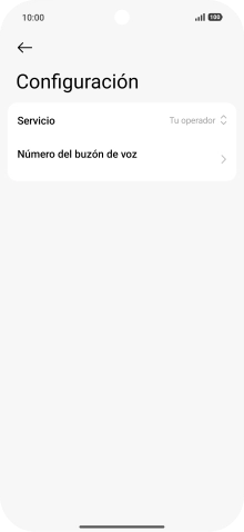 Pulsa Número del buzón de voz. Pulsa Número del buzón de voz.