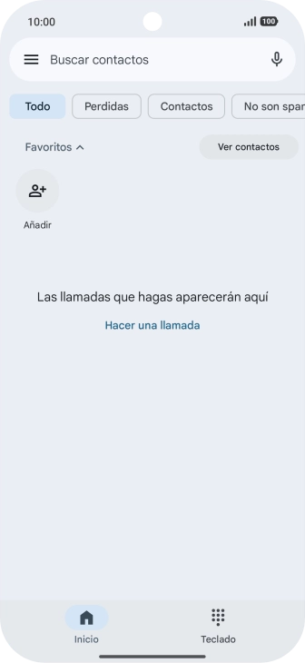 Pulsa el icono de menú. Pulsa el icono de menú.