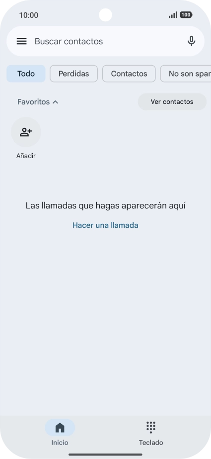 Pulsa el icono de menú. Pulsa el icono de menú.