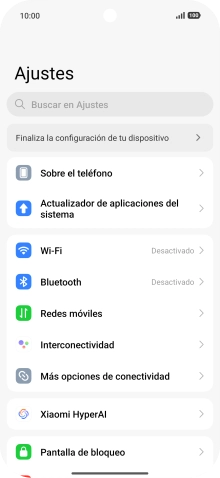 Pulsa Redes móviles. Pulsa Redes móviles.