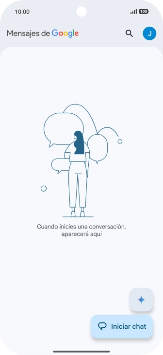 Pulsa el icono de perfil. Pulsa el icono de perfil.