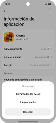 Pulsa Limpiar caché. Pulsa Limpiar caché.