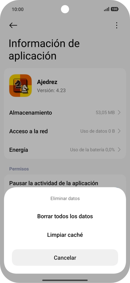 Pulsa Limpiar caché. Pulsa Limpiar caché.