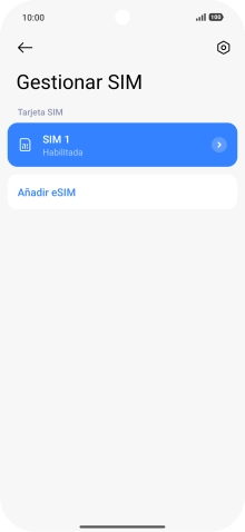 Pulsa Añadir eSIM. Pulsa Añadir eSIM.