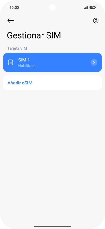 Pulsa Añadir eSIM. Pulsa Añadir eSIM.
