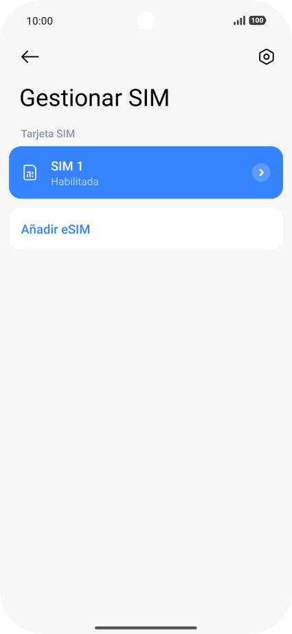 Pulsa Añadir eSIM. Pulsa Añadir eSIM.