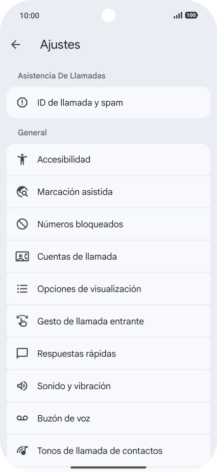 Pulsa Cuentas de llamada. Pulsa Cuentas de llamada.