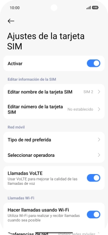 Pulsa el indicador junto a 