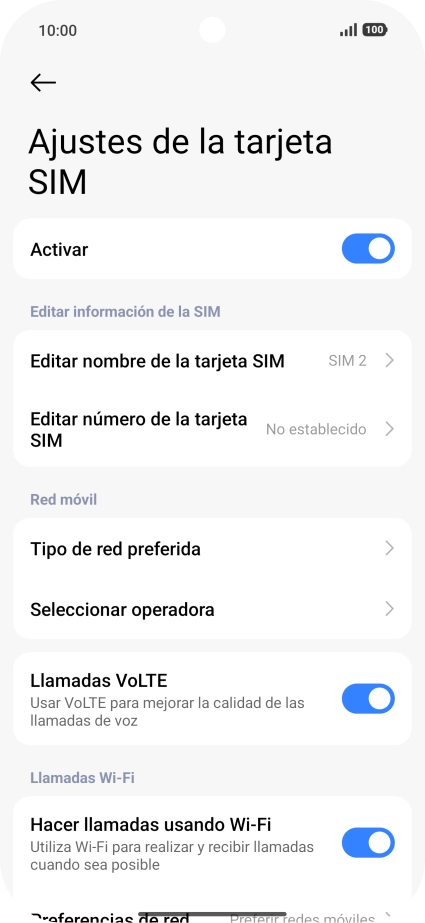 Pulsa el indicador junto a 