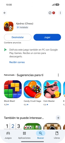 Desliza el dedo hacia arriba desde la parte inferior de la pantalla para terminar y volver a la pantalla de inicio. Desliza el dedo hacia arriba desde la parte inferior de la pantalla para terminar y volver a la pantalla de inicio.