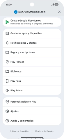 Pulsa Gestionar apps y dispositivo. Pulsa Gestionar apps y dispositivo.