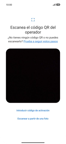Coloca el código QR dentro del marco de la cámara del teléfono para escanearlo. Coloca el código QR dentro del marco de la cámara del teléfono para escanearlo.