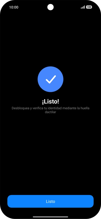 Pulsa Listo. Pulsa Listo.