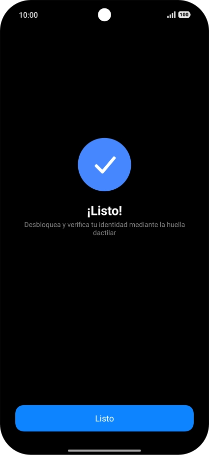 Pulsa Listo. Pulsa Listo.