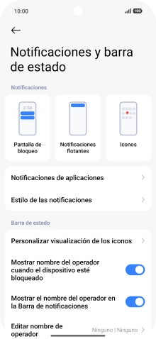 Pulsa Notificaciones de aplicaciones. Pulsa Notificaciones de aplicaciones.