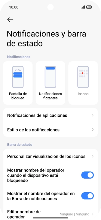 Pulsa Notificaciones de aplicaciones. Pulsa Notificaciones de aplicaciones.