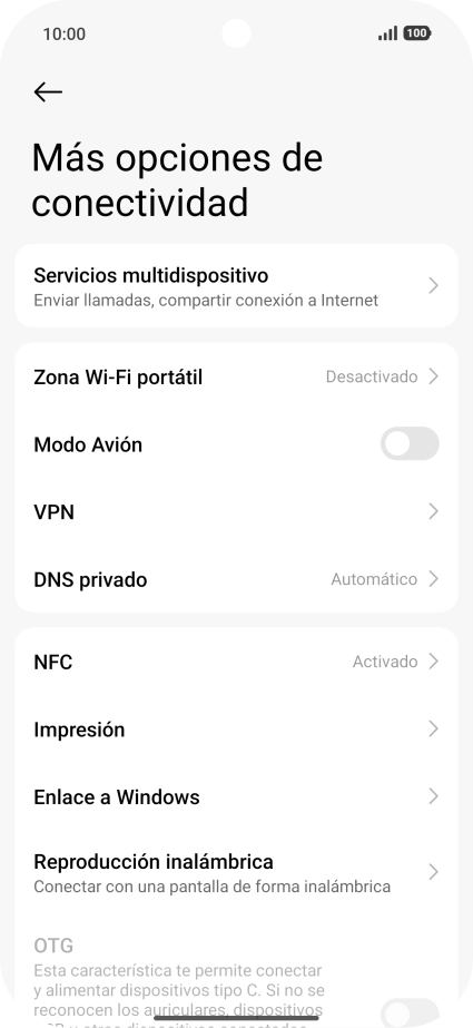 Pulsa Zona Wi-Fi portátil. Pulsa Zona Wi-Fi portátil.