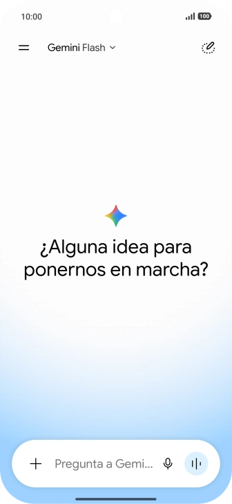 Pulsa el icono de menú. Pulsa el icono de menú.