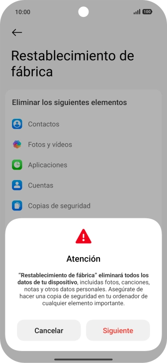 Pulsa Siguiente. Pulsa Siguiente.