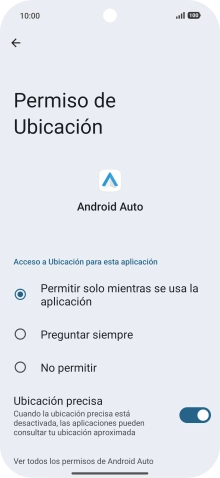 Pulsa el ajuste deseado. Pulsa el ajuste deseado.