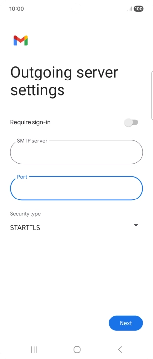 Press the drop down list below 