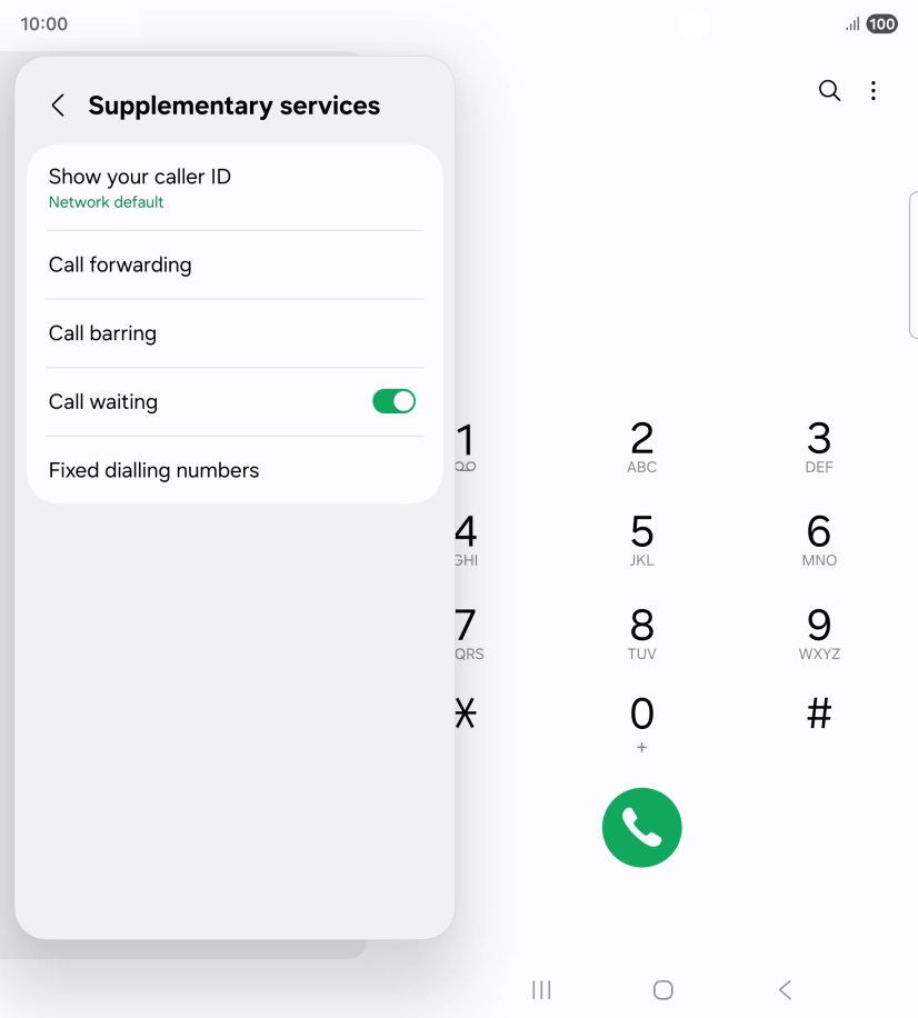 Press Fixed dialling numbers.