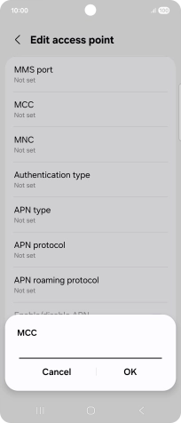 Key in 272 and press OK.