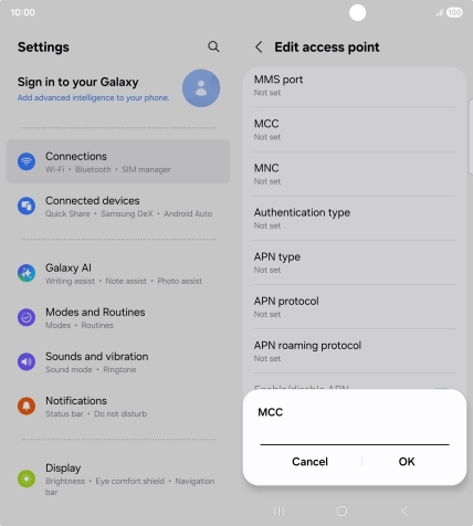 Key in 272 and press OK.