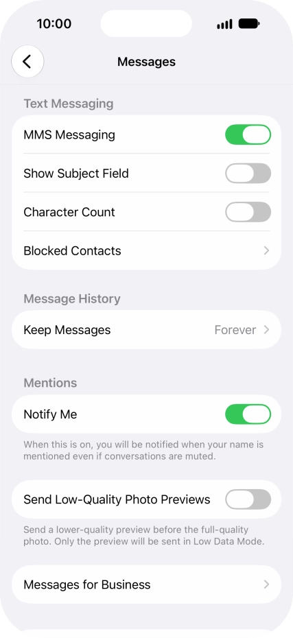 Slide your finger upwards starting from the bottom of the screen to return to the home screen.
