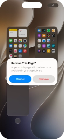 Press Remove.